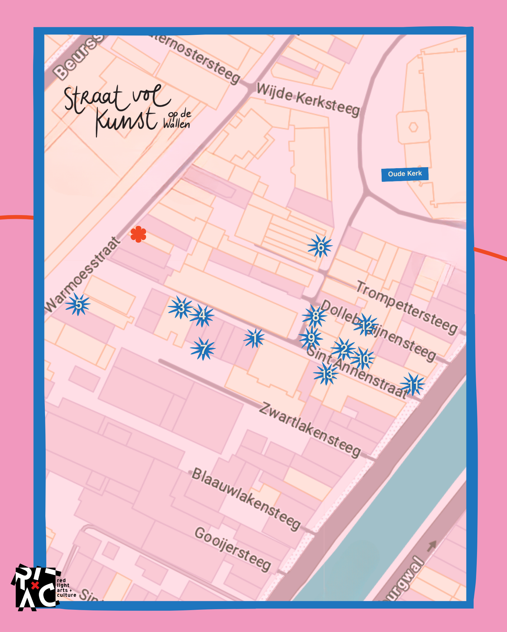 Straat map