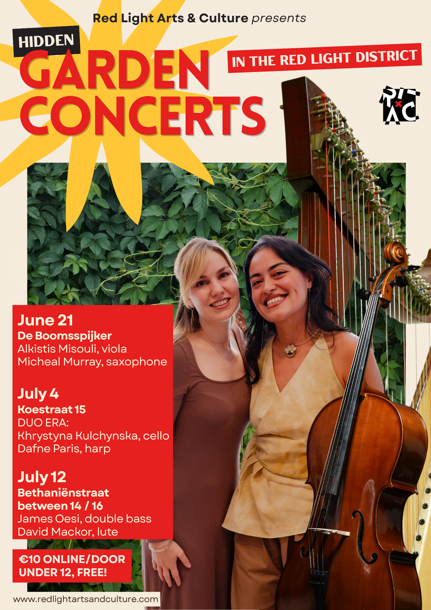 2026 A5 General Garden Concert Flyer General Duo Era EN 1