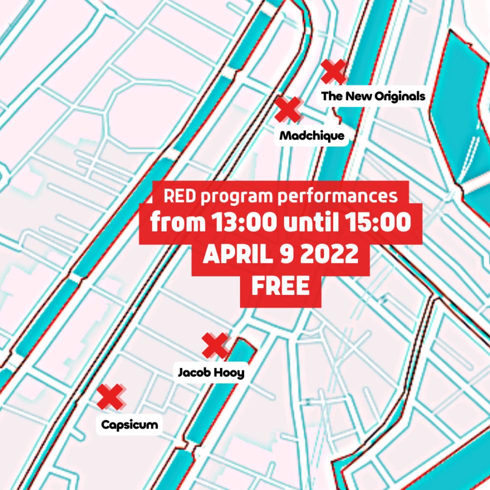 Red Locations Map 4×4 Square PID 2022